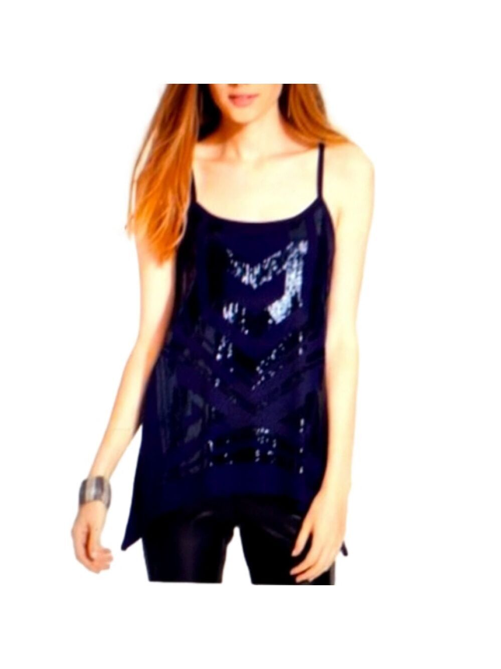 ALMOST FAMOUS SEQUIN TANK TOP SIZE SMALL